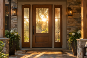 How To Choose A Front Door With Sidelights For Light, Privacy, And Curb Appeal