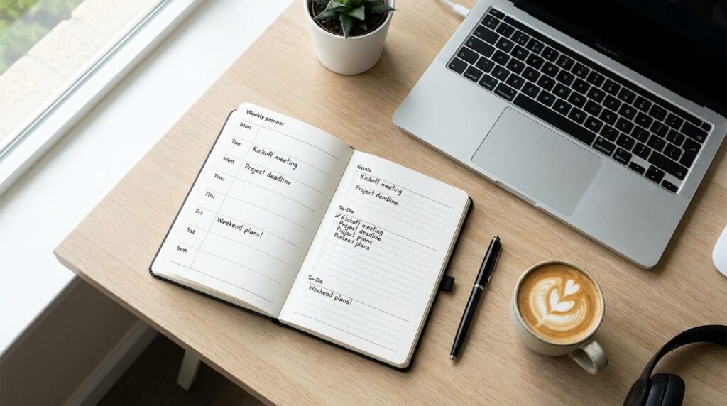 How to Build a Simple Weekly Work Plan You Will Stick To