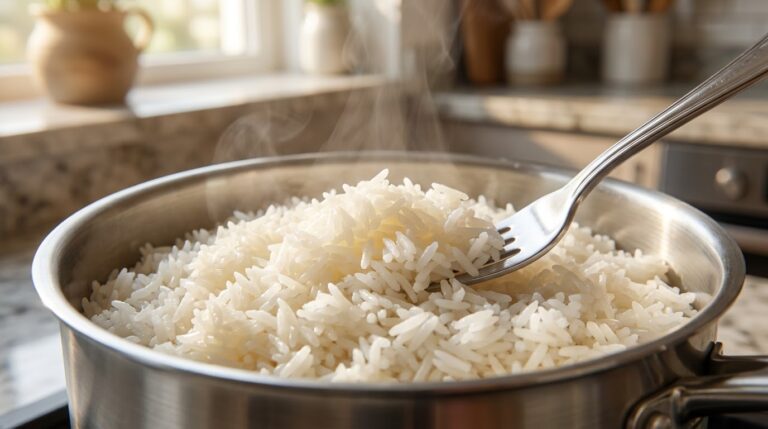 How to Cook Rice on the Stove So It Turns Out Fluffy