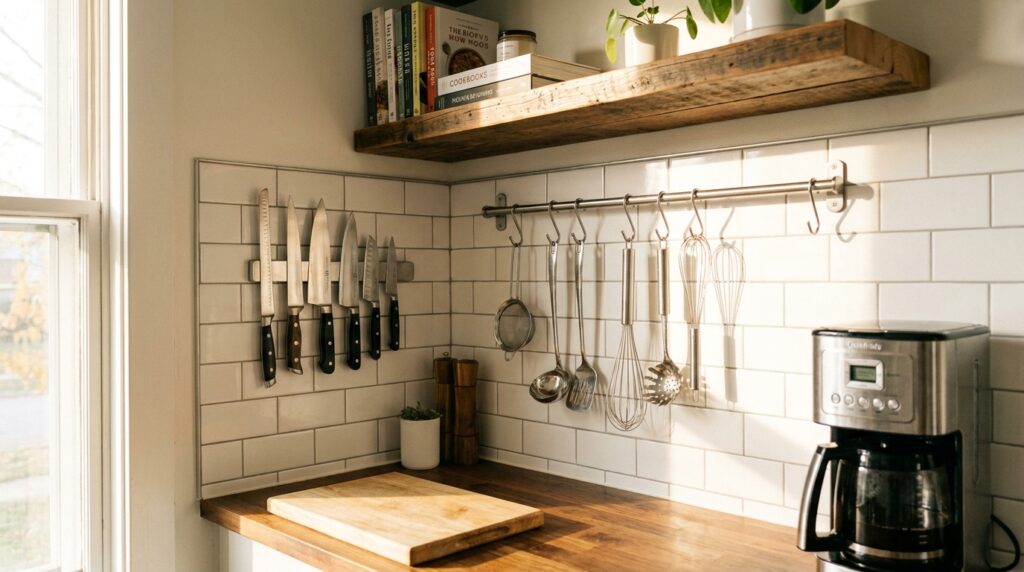 How to Organise a Small Kitchen: Practical Space-Saving Ideas