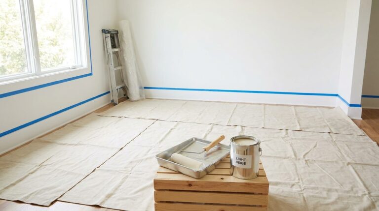 How to Paint a Room Without Mess: A Beginner’s Guide