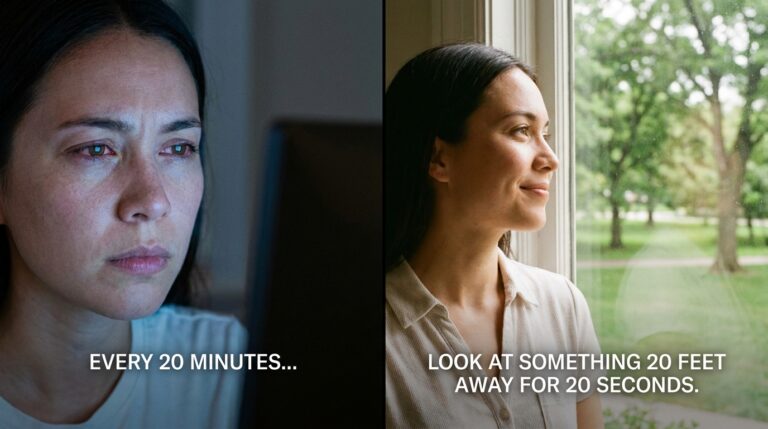 The 20-20-20 Rule: Screen Breaks for Tired Eyes
